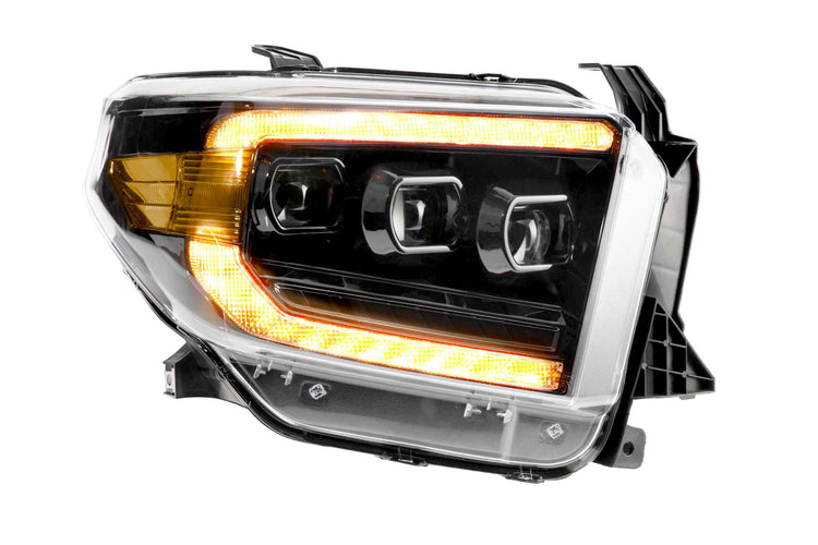 Toyota Tundra (14-21): Morimoto XB LED Headlights (Amber DRL /Gen 2)-LF532.2-A-ASM