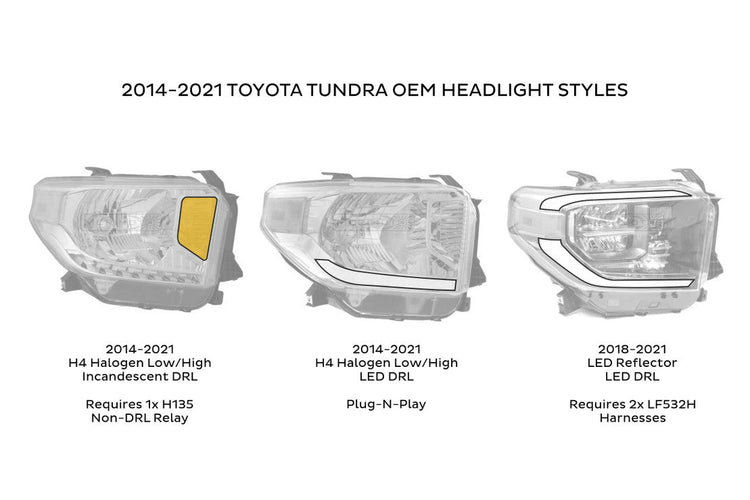 Toyota Tundra (14-21): Morimoto XB LED Headlights (White DRL /Gen 2)-16