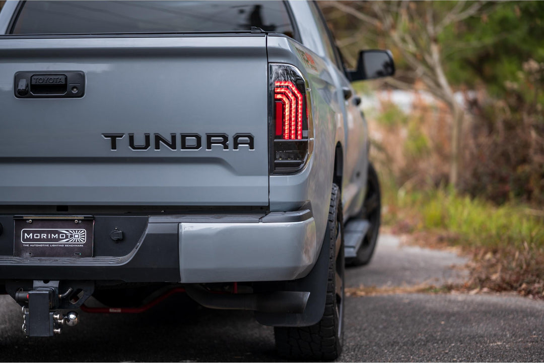 Toyota Tundra (14-21) (Pair / Clear): Morimoto XB LED Tails-1