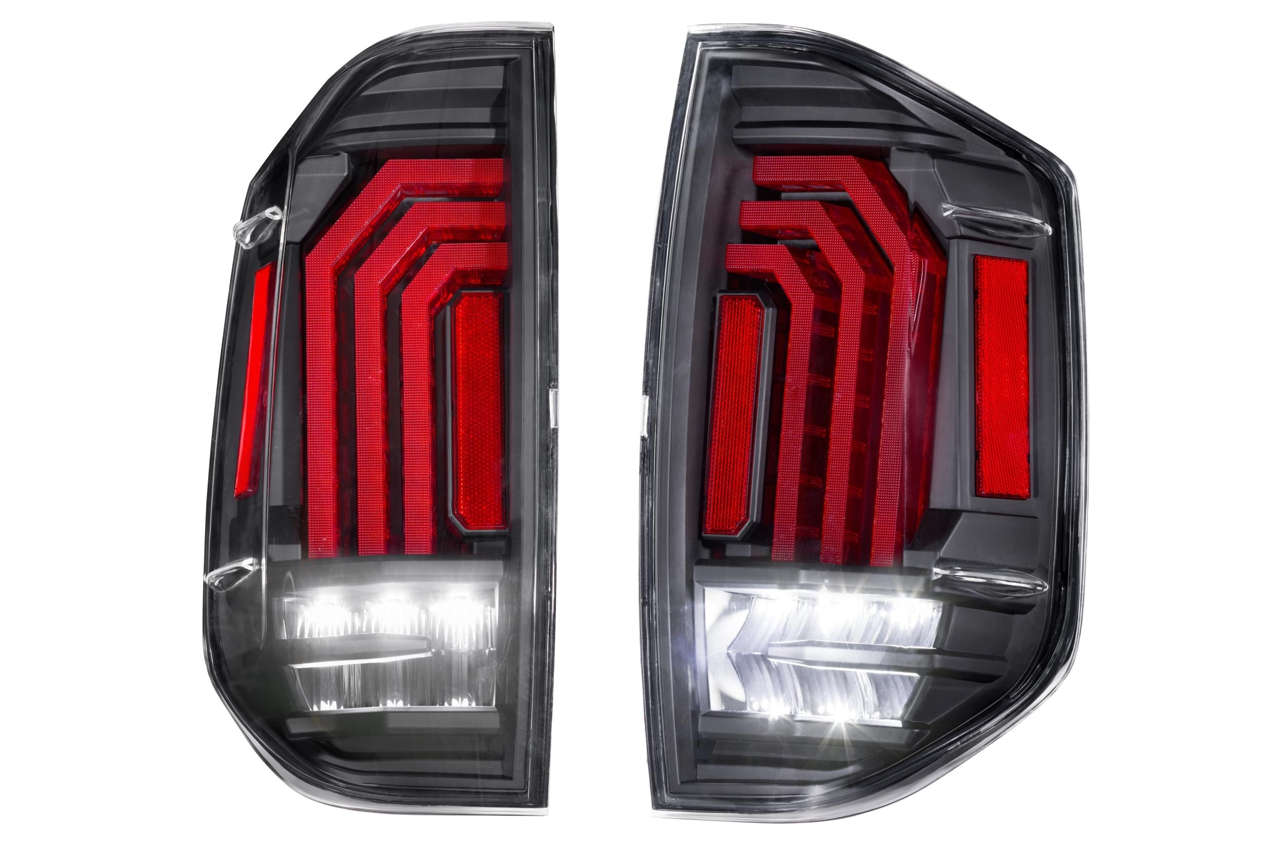 Toyota Tundra (14-21) (Pair / Clear): Morimoto XB LED Tails-2