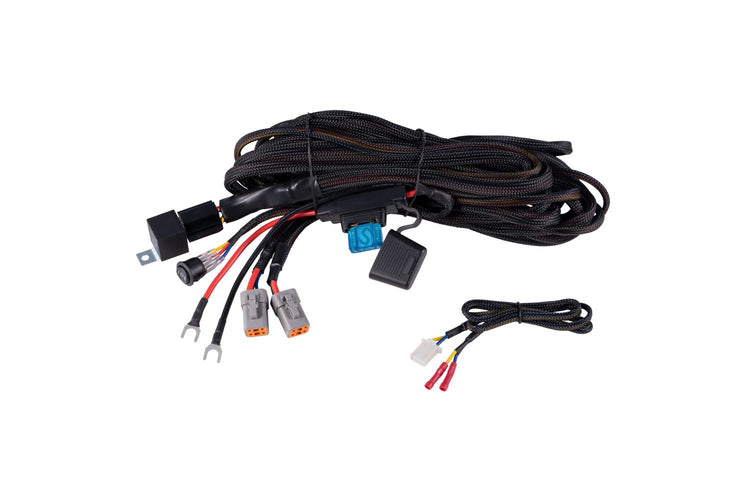 Ultra Heavy Duty Dual Output 4-pin Wiring Harness (with backlight)-1