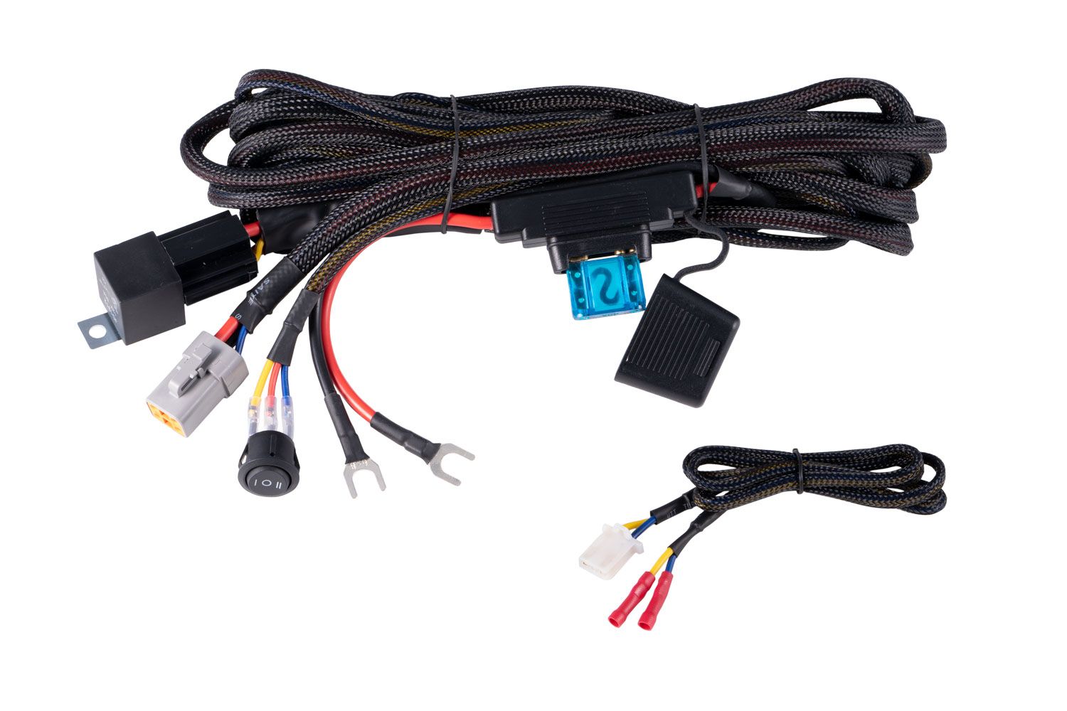 Ultra Heavy Duty Single Output 4-pin Wiring Harness (with backlight)-DD4123