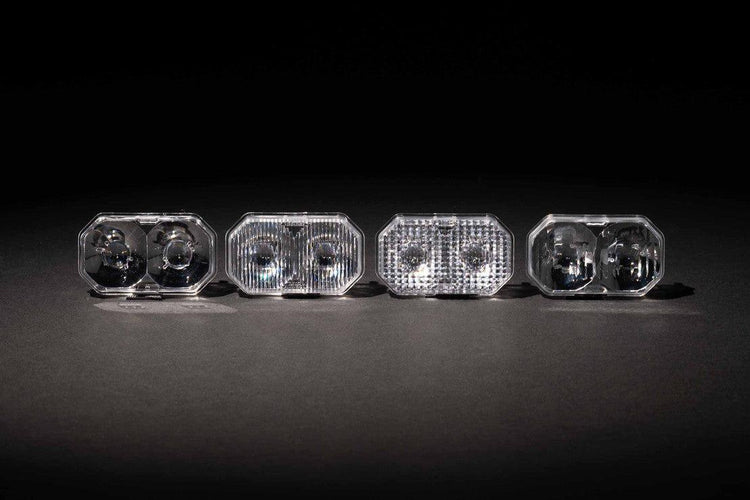 White: Morimoto 2Banger Replacement Lens Optics-3