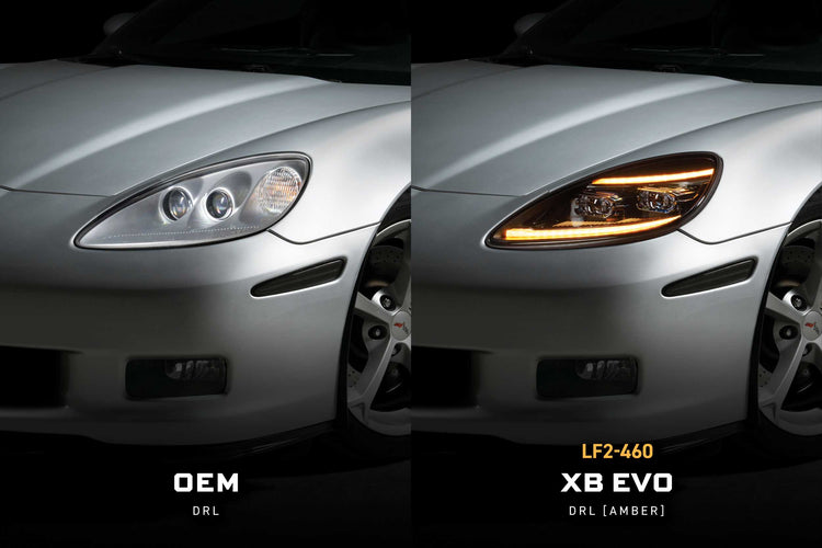 XB Evo Headlights: 05-13 Corvette C6 (Set)-15