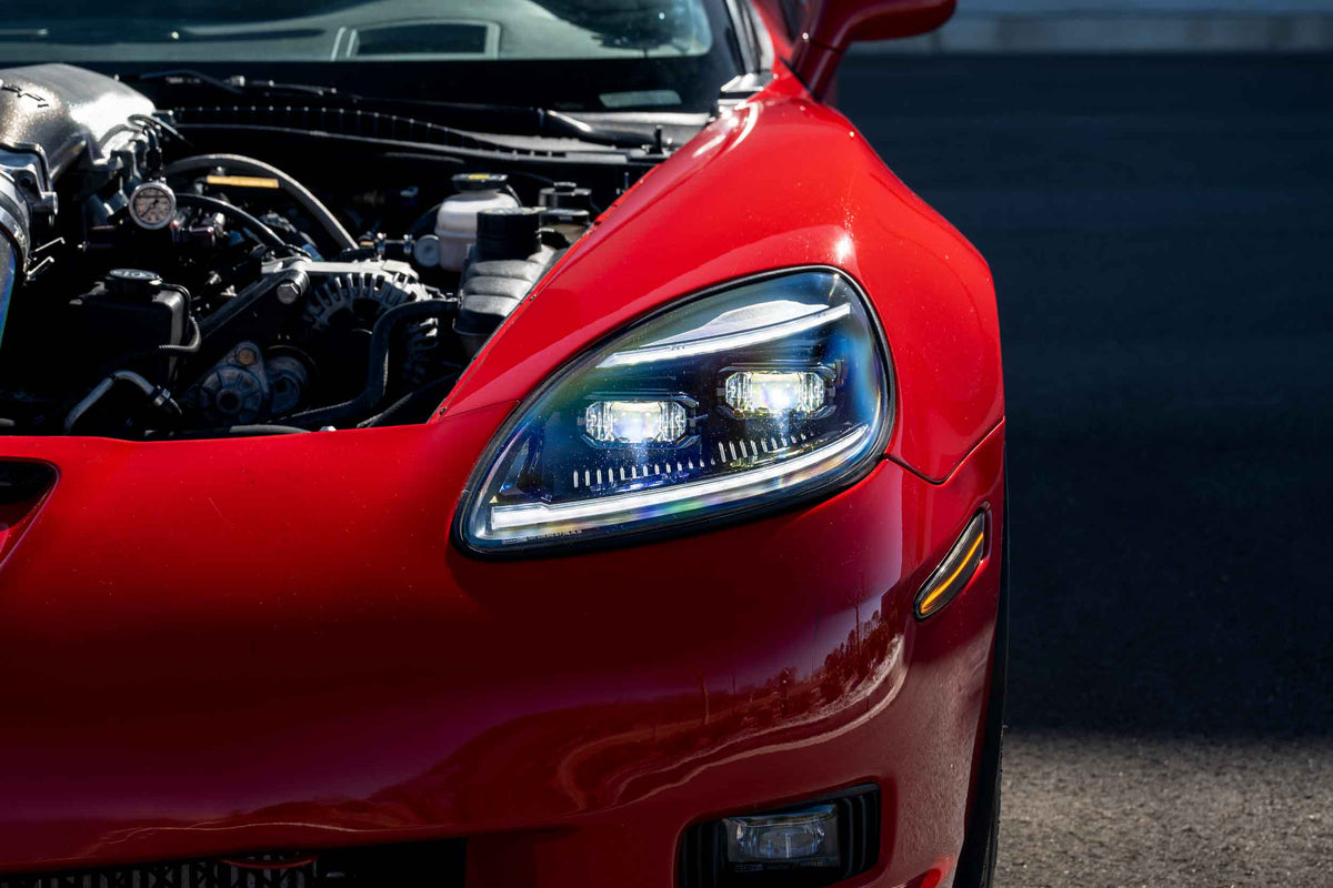 XB Evo Headlights: 05-13 Corvette C6 (Set)-7
