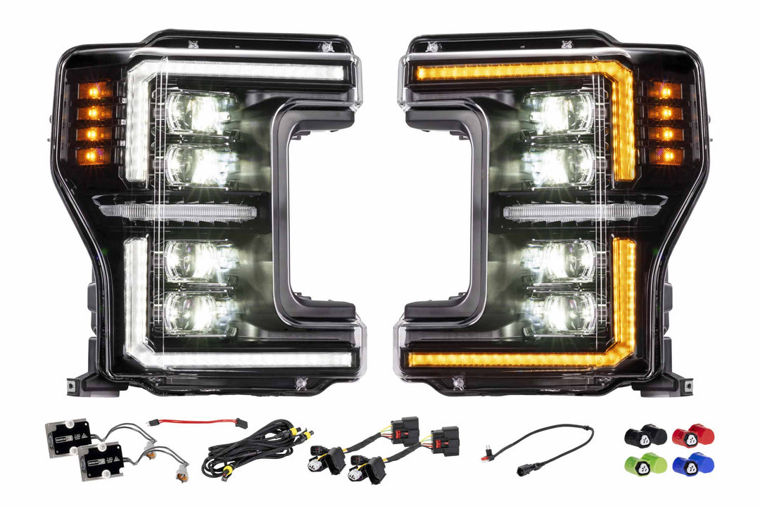 XB Evo Headlights: 17-19 Ford Super Duty (Set)-2