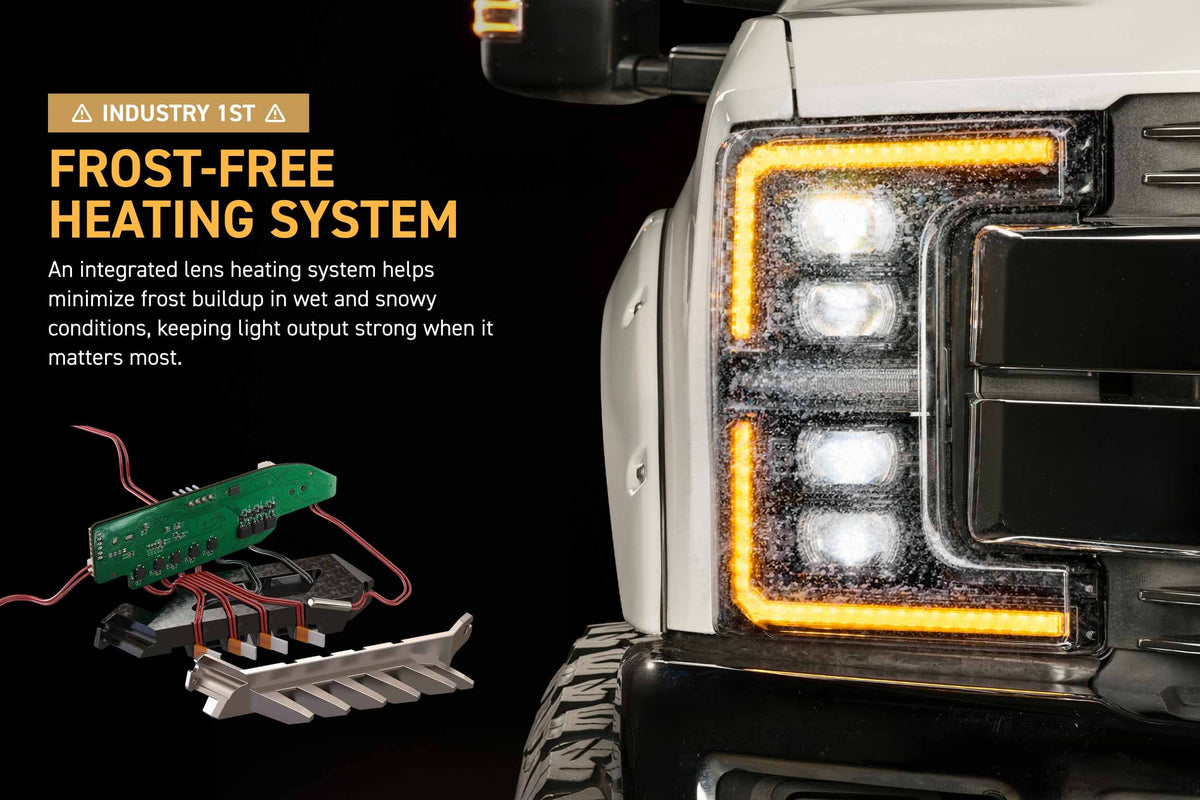 XB Evo Headlights: 17-19 Ford Super Duty (Set)-8