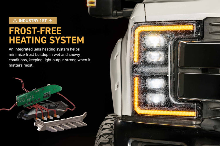 XB Evo Headlights: 17-19 Ford Super Duty (Set)-8