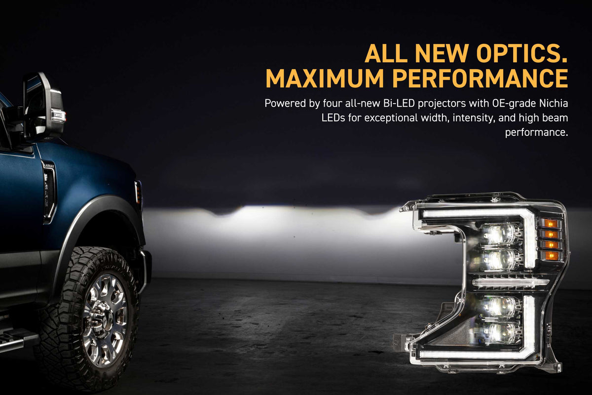 XB Evo Headlights: 20-22 Ford Super Duty (Set)-3