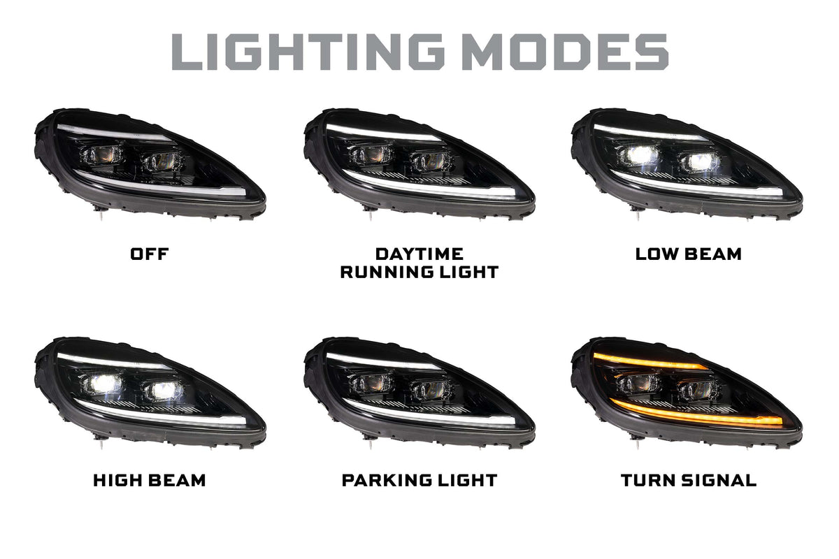 XB Evo Hybrid Headlights: 05-13 Corvette C6 (Set)-10