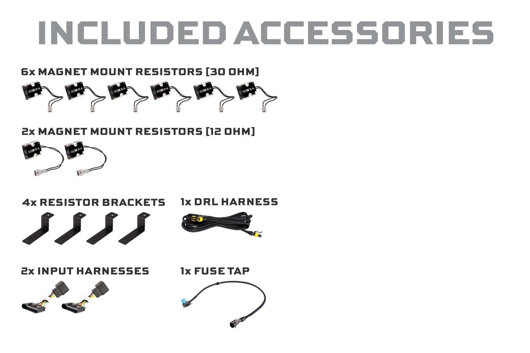 XB Evo Hybrid Headlights: 05-13 Corvette C6 (Set)-12