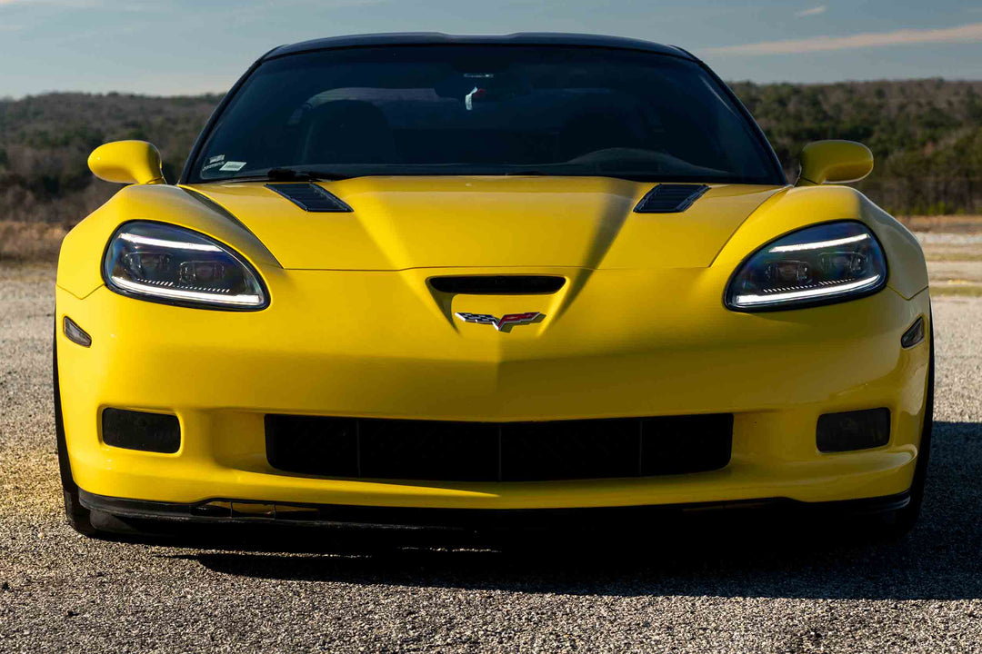 XB Evo Hybrid Headlights: 05-13 Corvette C6 (Set)-5