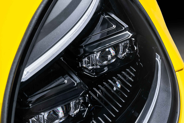 XB Evo Hybrid Headlights: 05-13 Corvette C6 (Set)-6