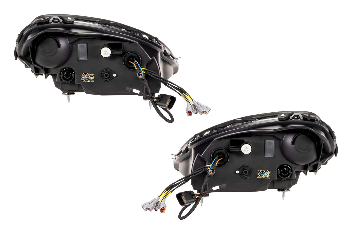 XB Evo Hybrid Headlights: 05-13 Corvette C6 (Set)-8