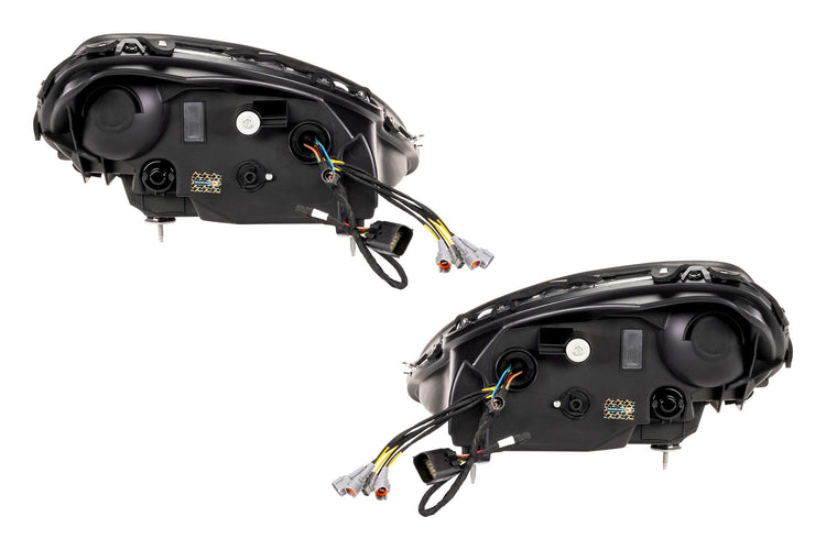 XB Evo Hybrid Headlights: 05-13 Corvette C6 (Set)-8