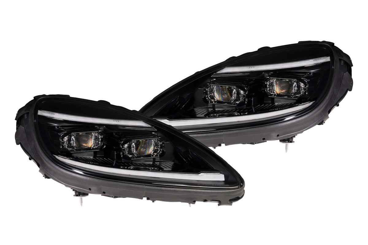 XB Evo Hybrid Headlights: 05-13 Corvette C6 (Set)-9