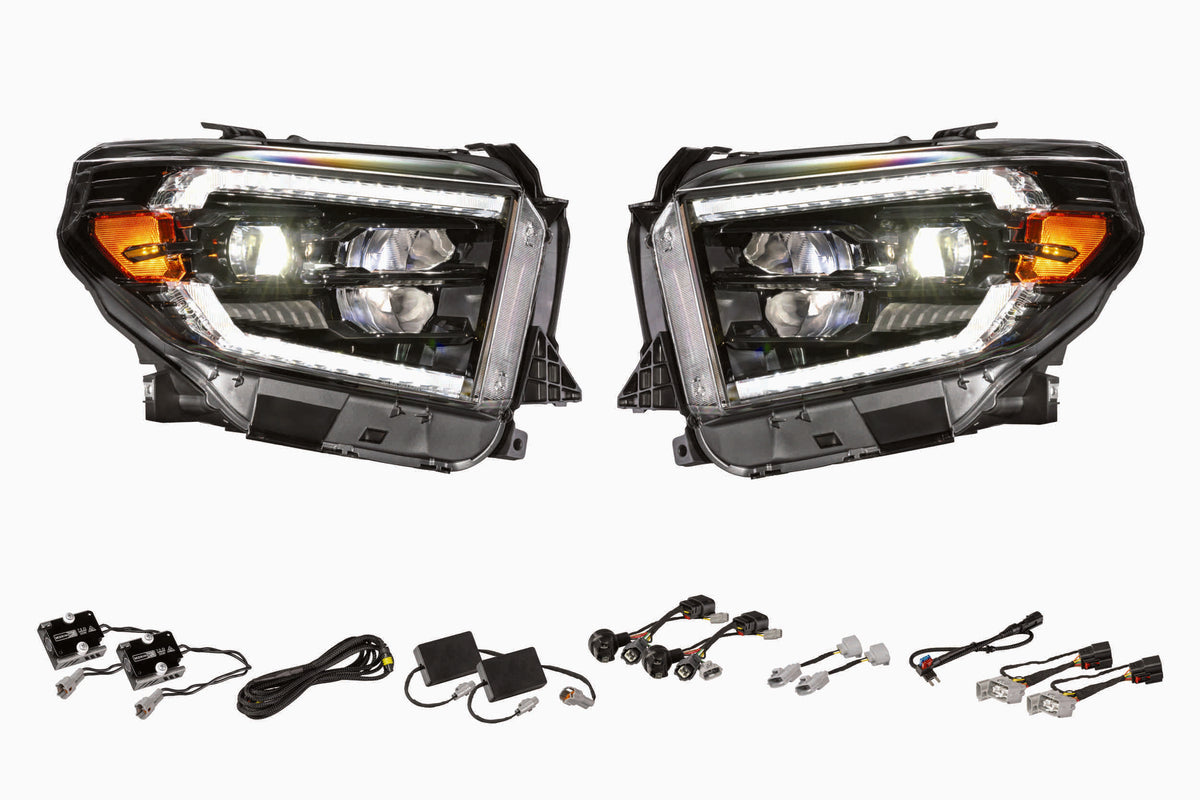 XB Evo Hybrid Headlights: 14-21 Toyota Tundra (Set)-2