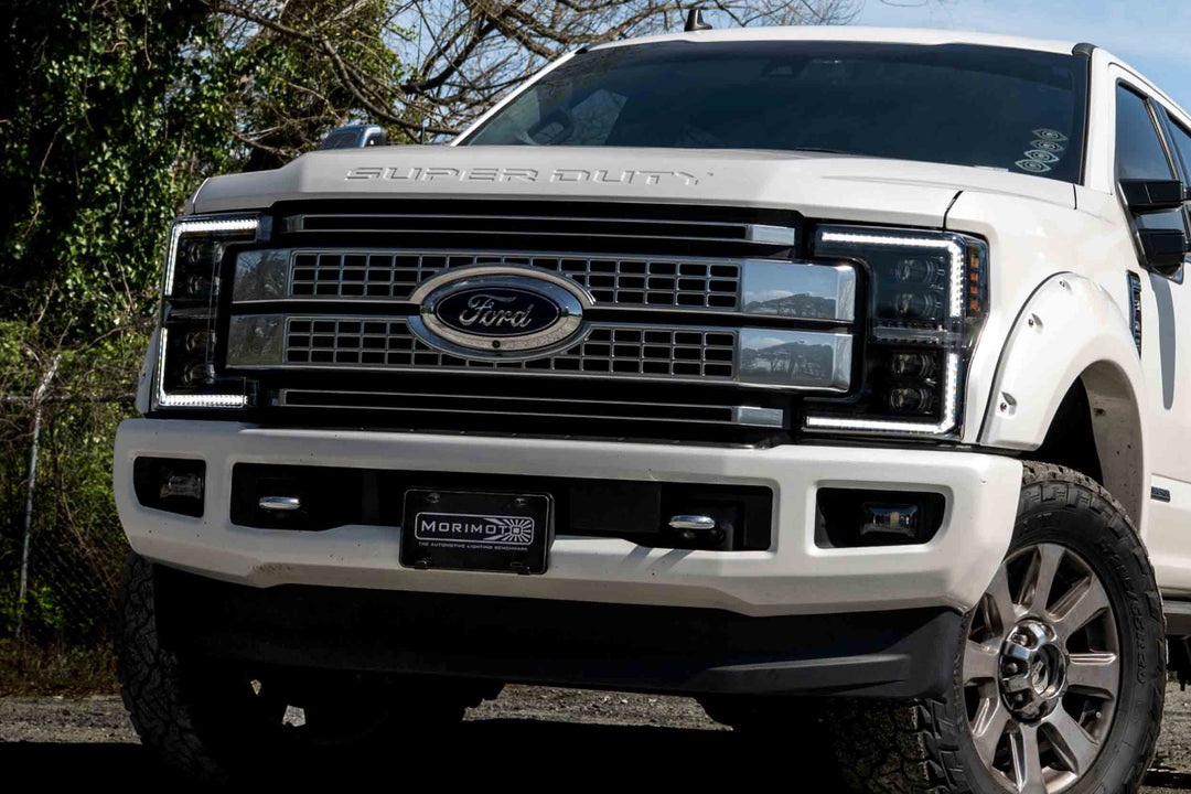 XB Evo Hybrid Headlights: 17-19 Ford Super Duty (Set)-1