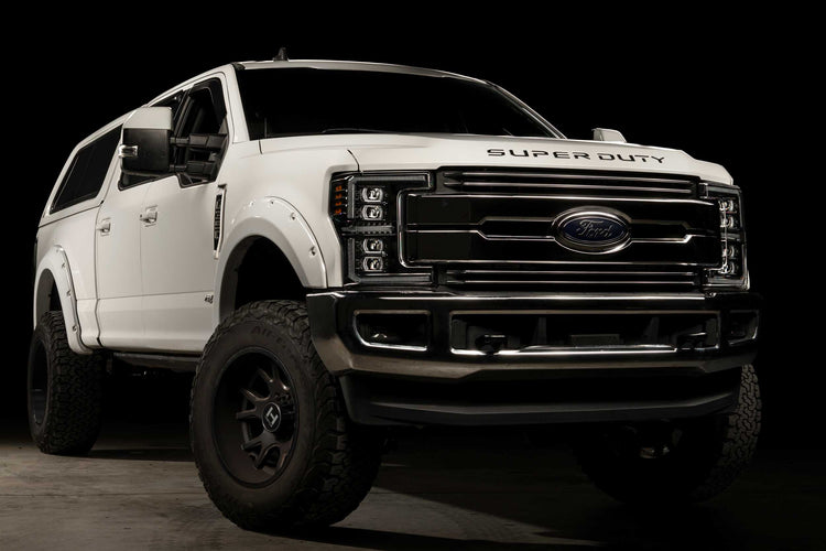 XB Evo Hybrid Headlights: 17-19 Ford Super Duty (Set)-16
