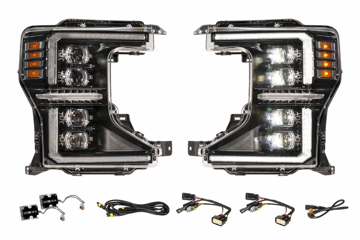 XB Evo Hybrid Headlights: 20-22 Ford Super Duty (Set)-2