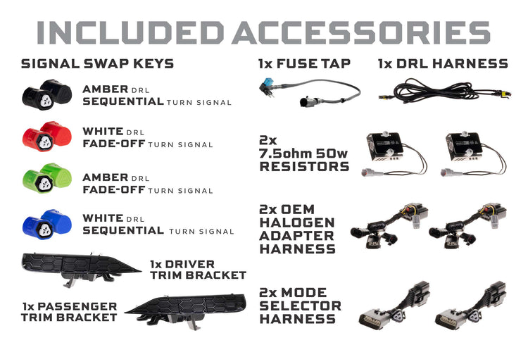 XB LED Headlights: Jeep Grand Cherokee (14-22 / Gen II / Set)-5