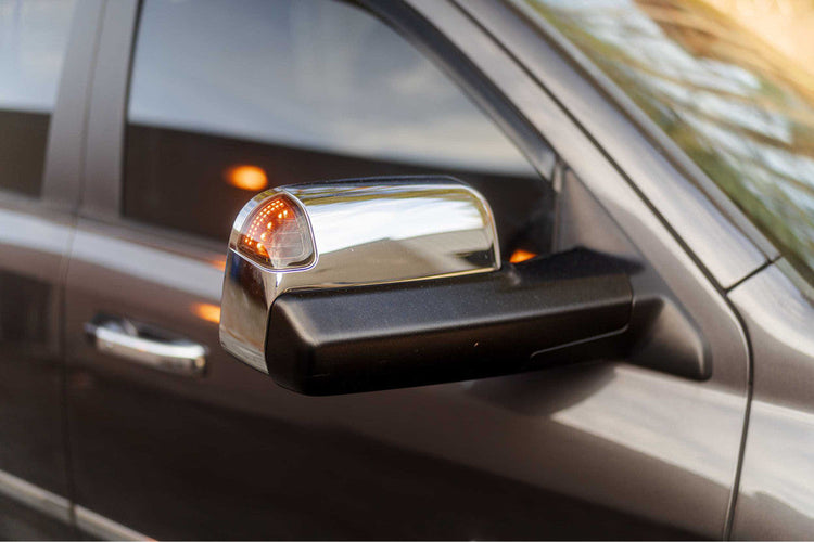 XB LED Mirror Lights: Dodge Ram (09-18 / Top Corner / Pair)-LFM4