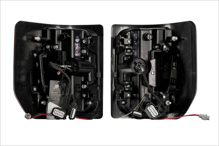 XB LED Tail Lights: 2020+ Gladiator JT (Red Lens / Set)-3