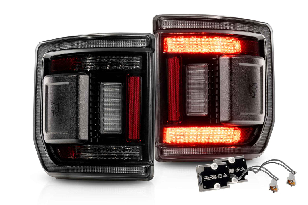XB LED Tail Lights: 2020+ Gladiator JT (Smoked Lens / Set)-1