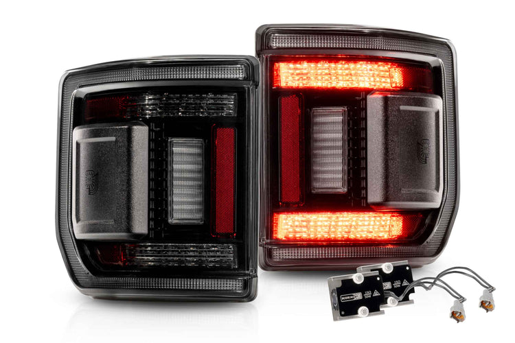 XB LED Tail Lights: 2020+ Gladiator JT (Smoked Lens / Set)-1