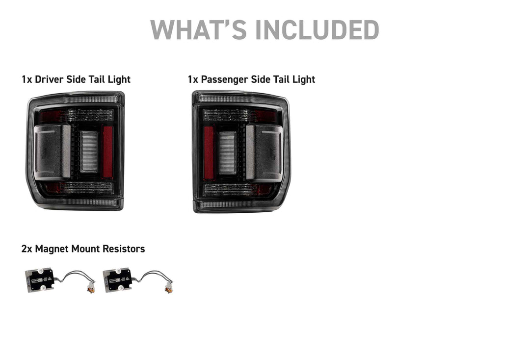 XB LED Tail Lights: 2020+ Gladiator JT (Smoked Lens / Set)-13