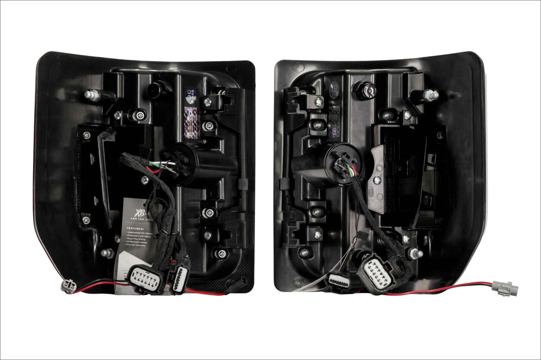 XB LED Tail Lights: 2020+ Gladiator JT (Smoked Lens / Set)-3