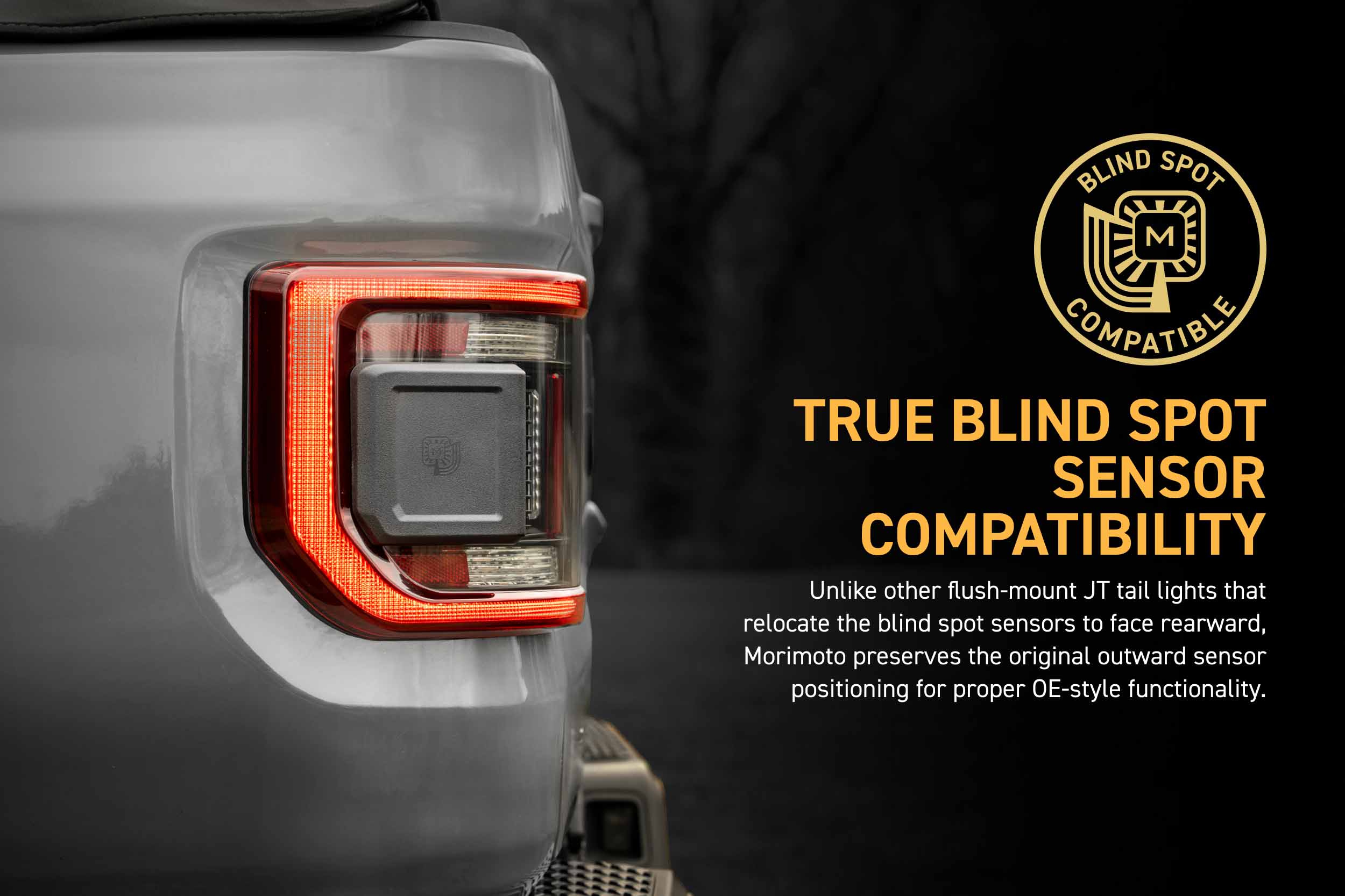 XB LED Tail Lights: 2020+ Gladiator JT (Smoked Lens / Set)-6
