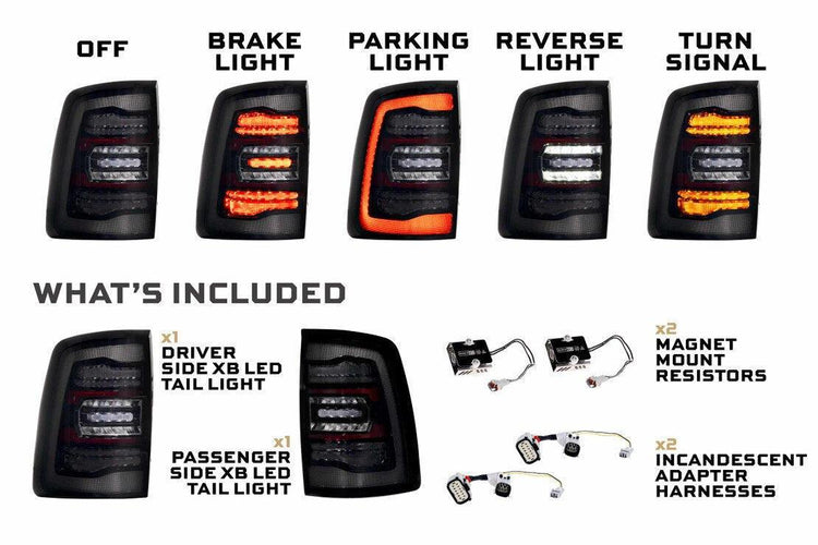 XB LED Tail Lights: Ram HD (2019+)-11