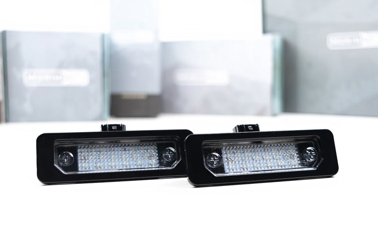 XB License Plate Lights: Ford Mustang (10-14 / Pair)-LF7911