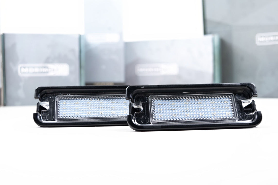 XB License Plate Lights: Ford Mustang (15-20 / Pair)-LF7910