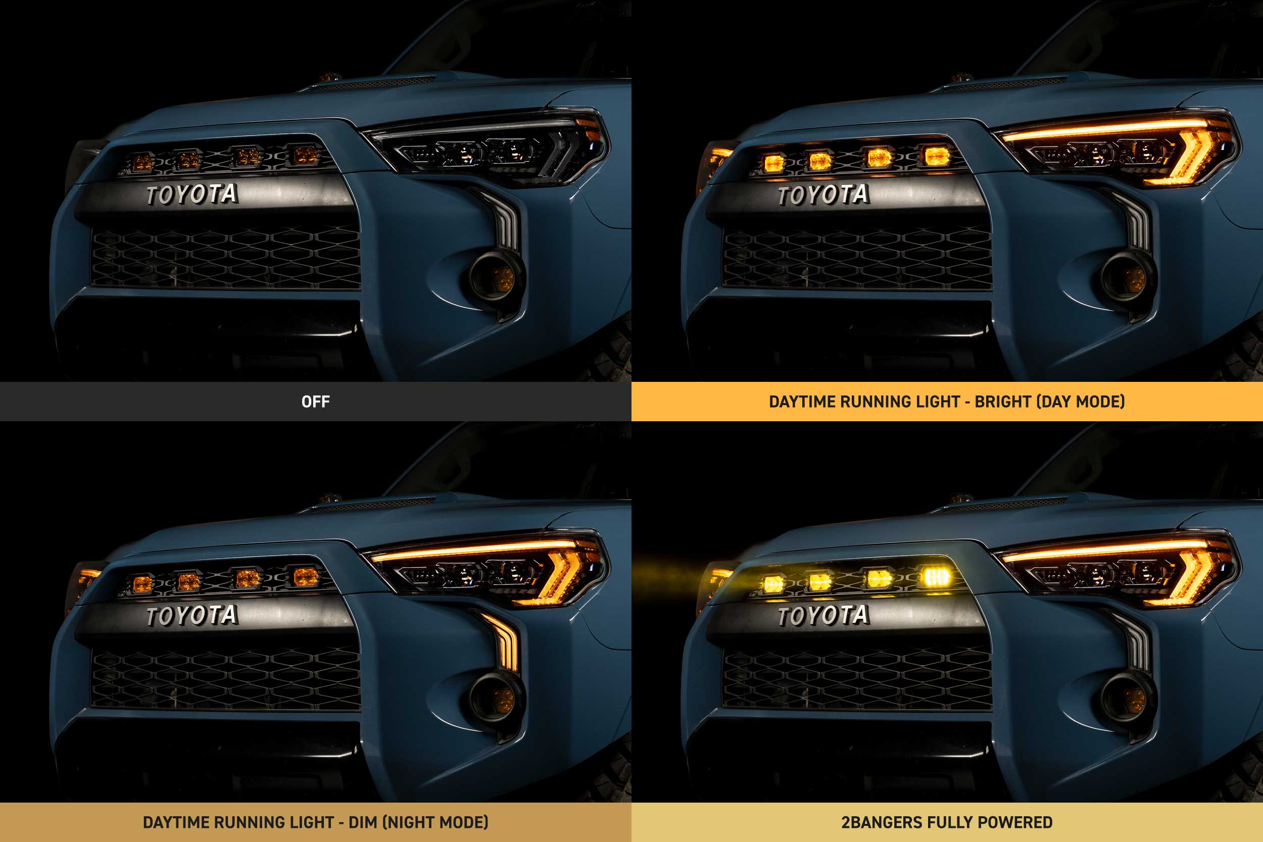 XBG LED Grille: 14-24 Toyota 4Runner-10