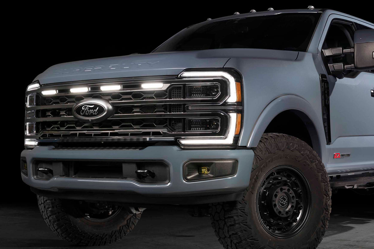 XBG LED Grille: 2023+ Super Duty (Chrome / Each)-3