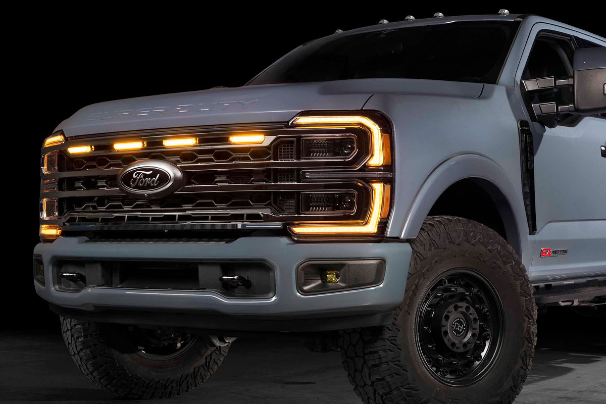 XBG LED Grille: 2023+ Super Duty (Chrome / Each)-4