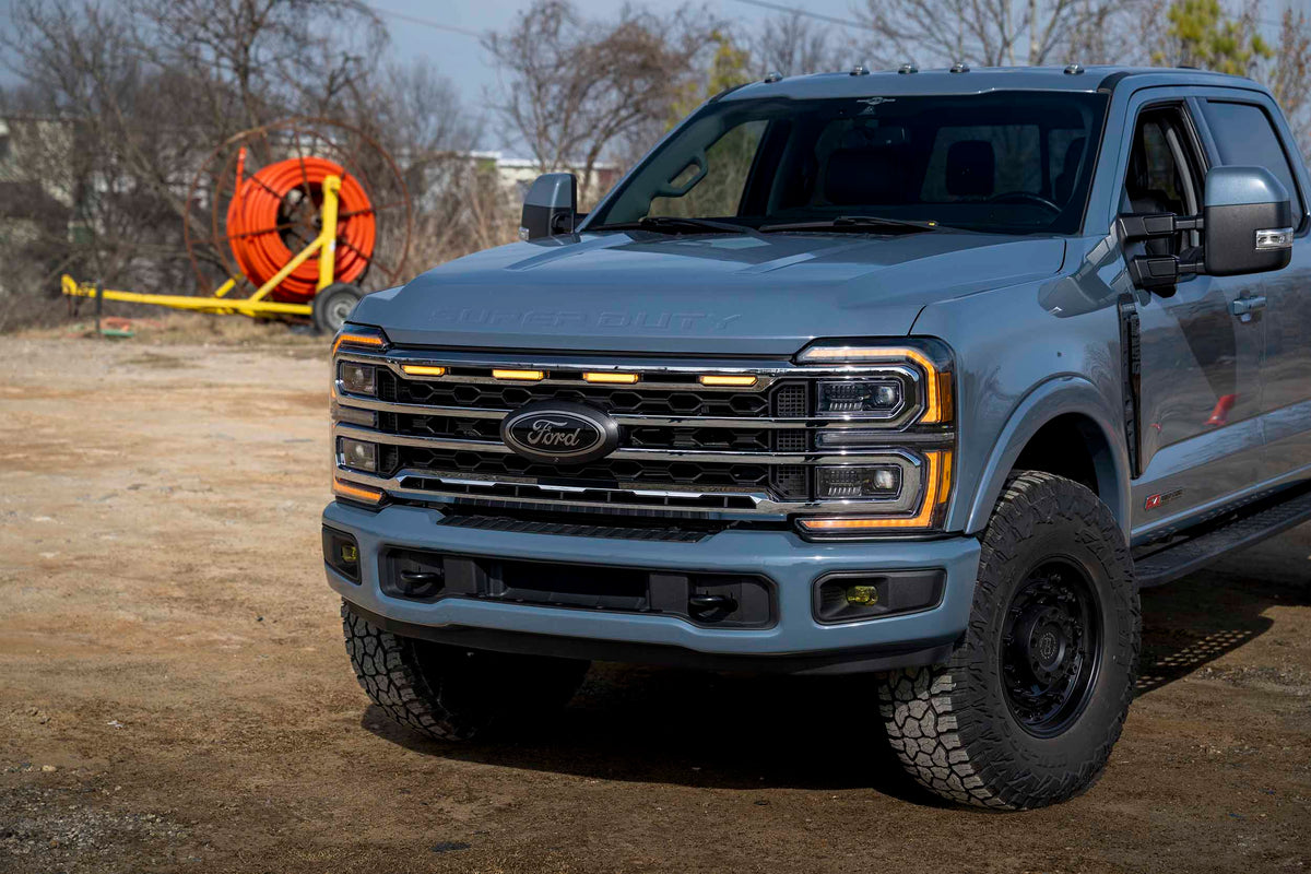 XBG LED Grille: 2023+ Super Duty (Chrome / Each)-6