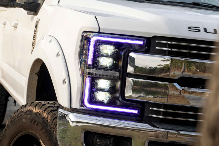 XRGB Evo Headlights: 17-19 Ford Super Duty (Set)-1