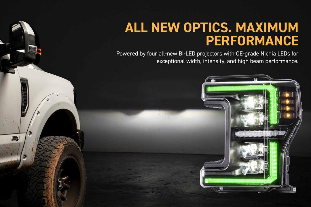 XRGB Evo Headlights: 17-19 Ford Super Duty (Set)-10