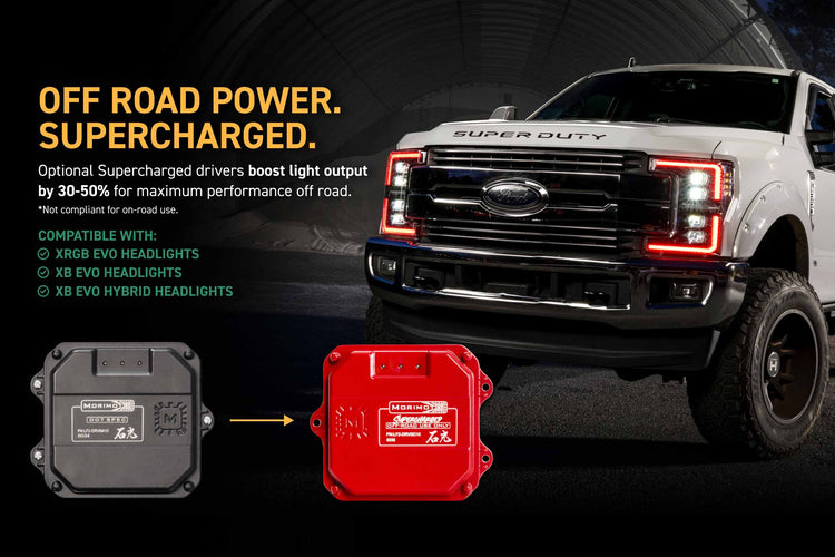 XRGB Evo Headlights: 17-19 Ford Super Duty (Set)-12