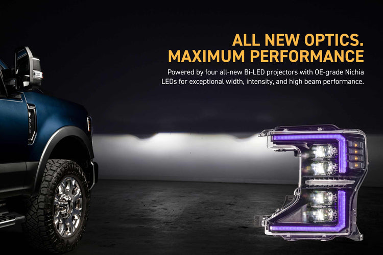 XRGB Evo Headlights: 20-22 Ford Super Duty (Set)-11
